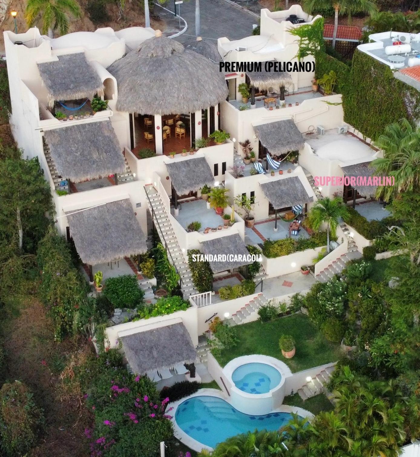 Agua Azul la Villa Santa Cruz Huatulco Kültér fotó